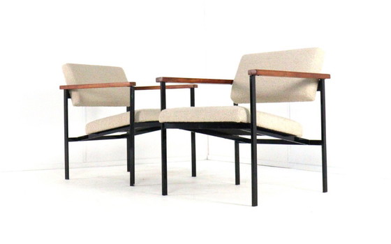 Image 1 of fauteuil vintage recouvert