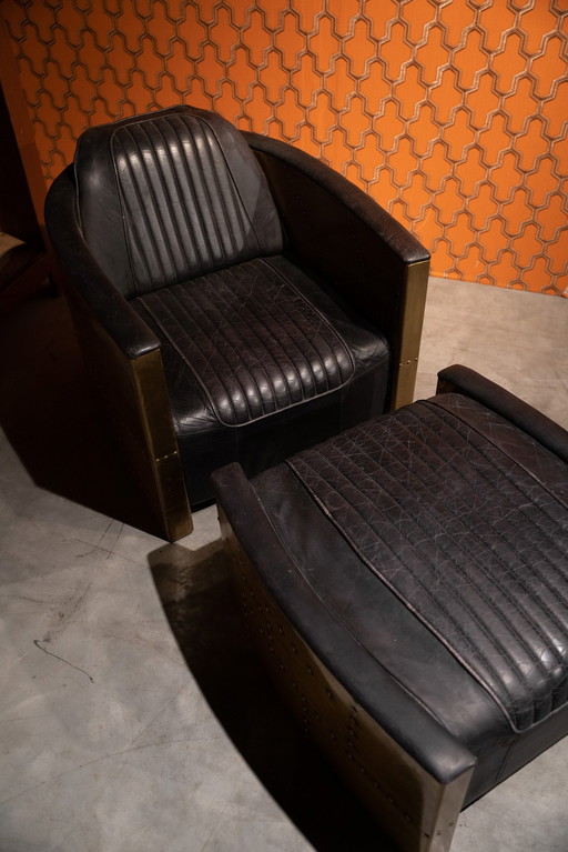 Aviator Fauteuil & Hocker 