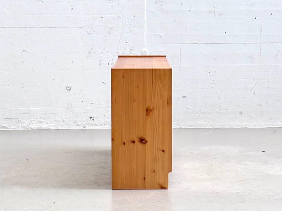 Buffet vintage en pin, années 1970 – Buffet bas, Wood (photo 13 of 15)