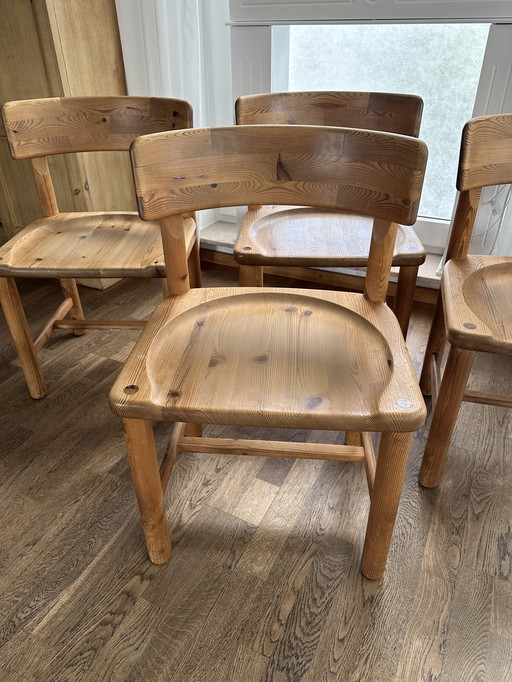 4 Daumiller pine chairs