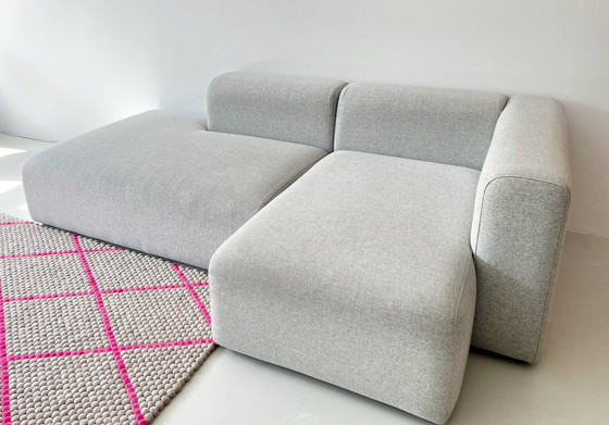 Canapé Hay Mags avec 2 modules, Kvadrat Divina Melange 120 – Canapés modulables, Textile, Wool (photo 2 of 9)