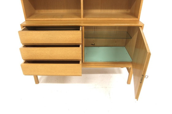 Image 1 of Skandinavisches Bücherregal aus Eiche „MTP“, Marian Grabinski, IKEA, Schweden, 1960