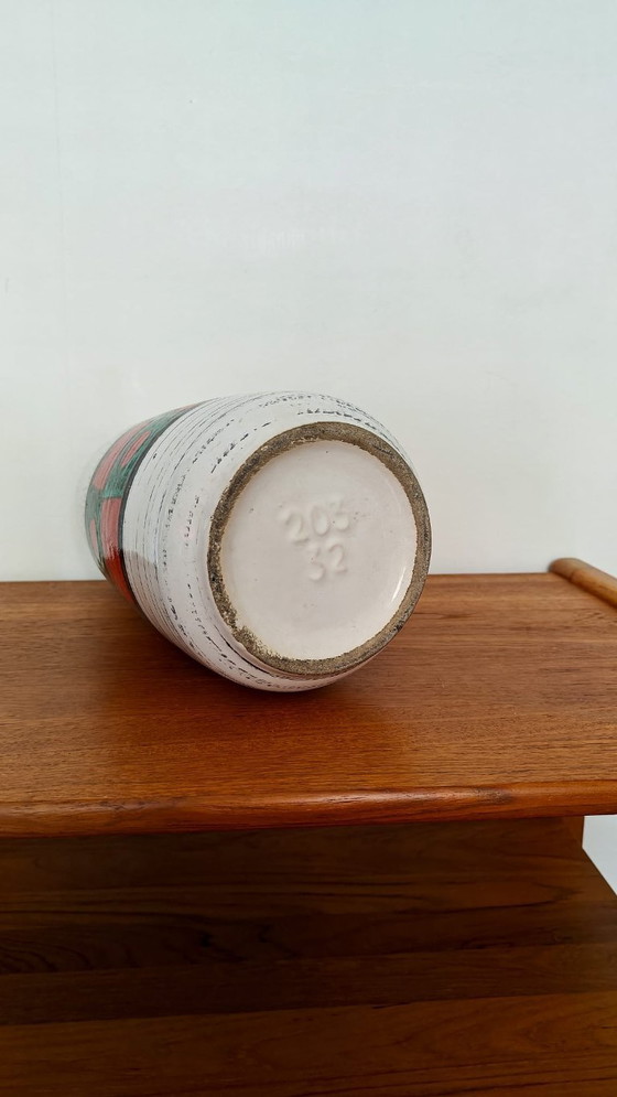 Vintage West Germany Vaas Groot 203 - 32 – Scheurich W-Germany, Vazen, Ceramic (photo 4 of 5)