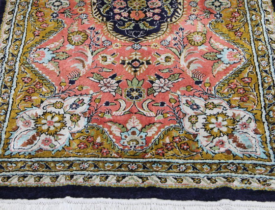 Image 1 of Original Echte Reine Seide Hereke 125 X 78 Cm Top Zustand