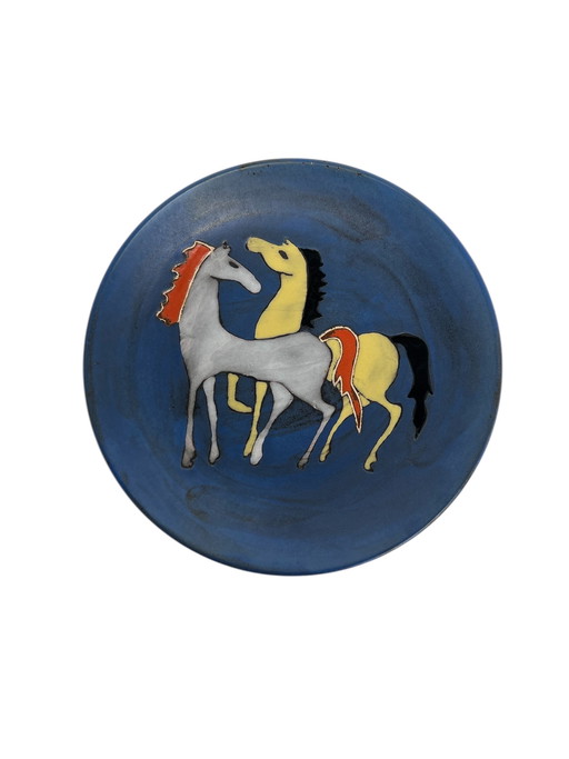 Vintage Rusha decorative sign from the 1970s