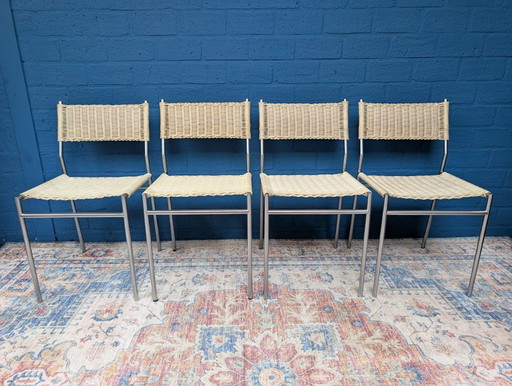 4x Martin Visser SE05 stoelen, Nederlands design