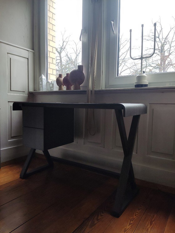 Image 1 of 1xMaxalto/B&B Italia - Sidus desk, Antonio Citterio, gray oak, 110cm