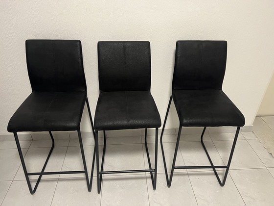 Image 1 of Barhocker Mondo Amati, antracite 3 pezzi