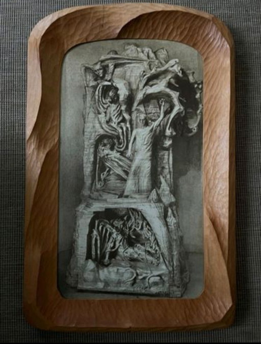 Rudolf Steiner perimeter wooden frame