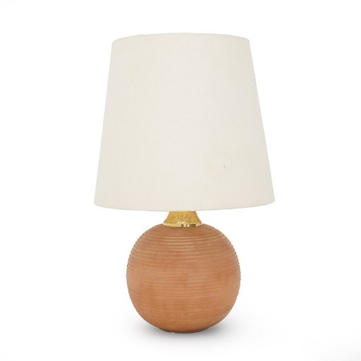 Ceramic table lamp by Ruggero Giangiacomi for La Bottega Il Punto, 1970s