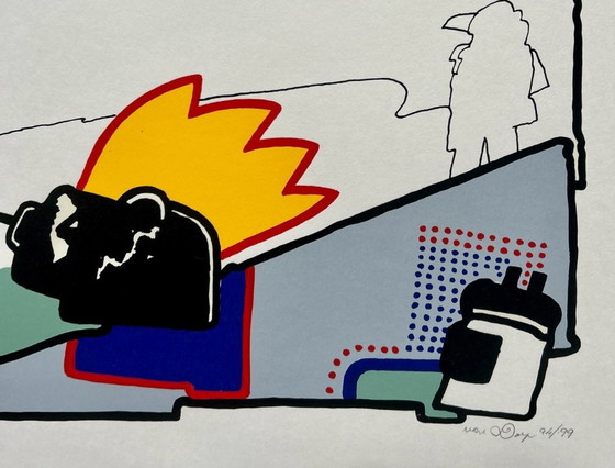 Image 1 of Sérigraphie Huibert van Dorp