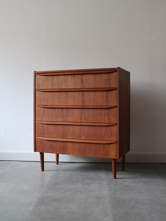 Image 1 of Commode vintage danoise en teck