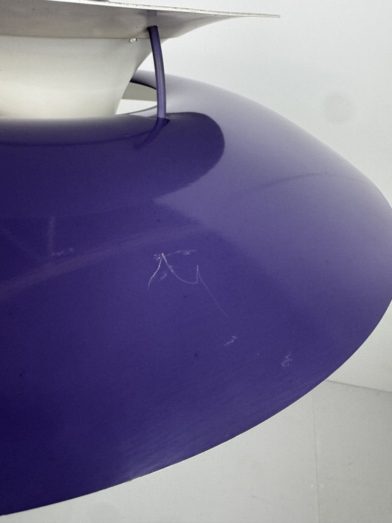 Image 1 of Lampada a sospensione Louis Poulsen PH 5 – Iconica classica del design danese in viola
