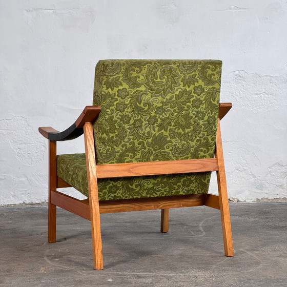 Image 1 of Een paar Hongaarse fauteuils uit het midden van de 20e eeuw van László Heczendorfer, 1977.