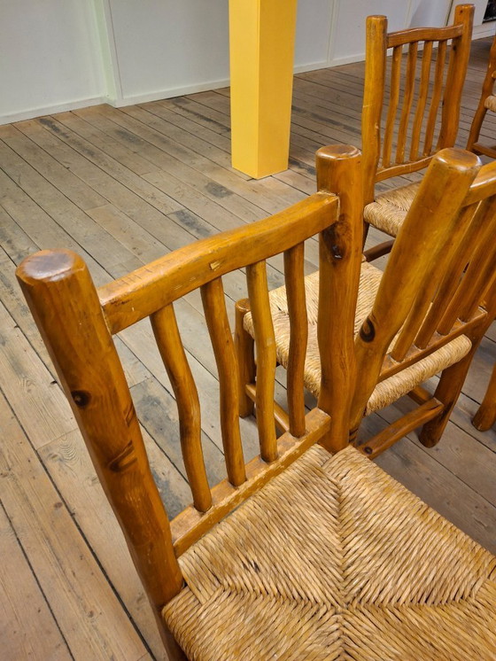 Image 1 of 6x vintage eetkamerstoel