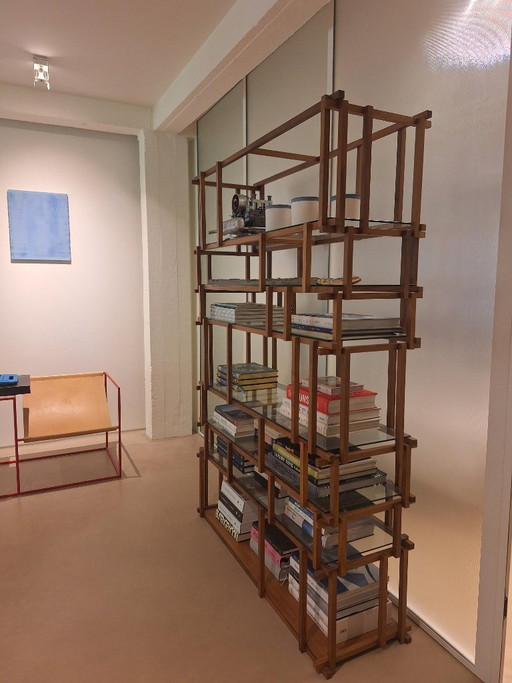 Estantería Living Divani Off Cut – boekenkasten, Glass, Wood