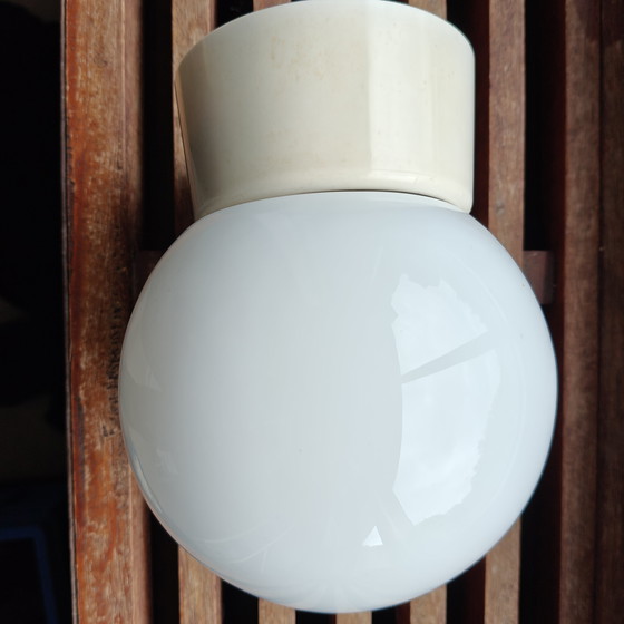 Image 1 of Vintage Niko 6242 Space Age Globe Wall Lamp – Belgium