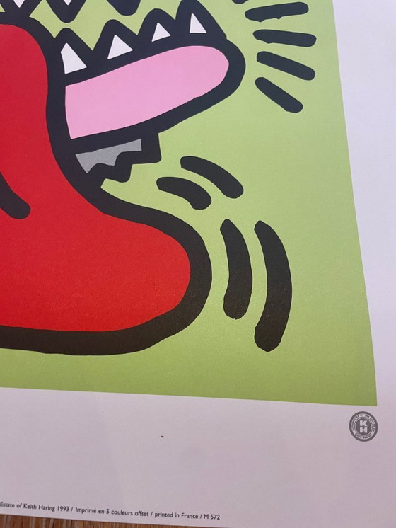Image 1 of Keith Haring (1958-1990), Big Bad Wolf, 1984, Courtesy Tony Shafrazi Gallery, New York, copyright Estate of Keith Haring 1993, P