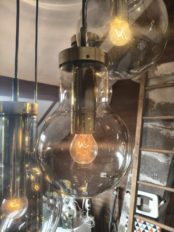 Raak Maxi Globe Set of 5 Ceiling Lamps – Pendant lamps, Glass, Metal (photo 6 of 8)