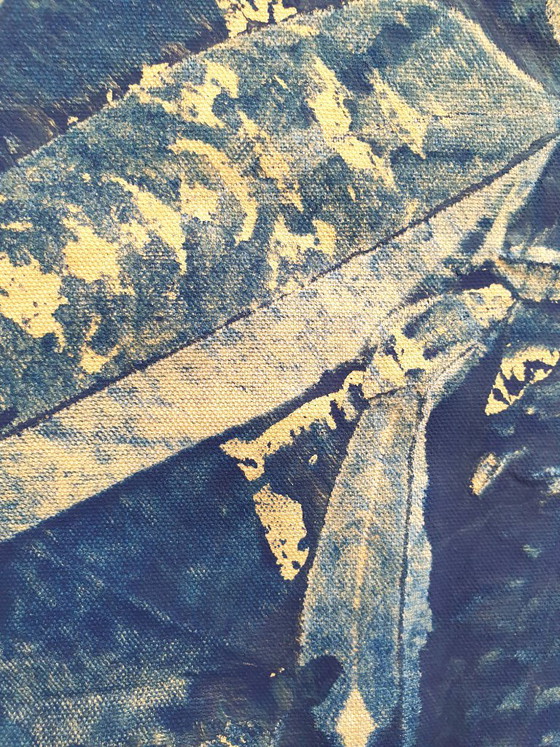 Jürgen Angeler - Blue Golden Fossils – Paintings & Drawings, Canvas (photo 8 of 16)