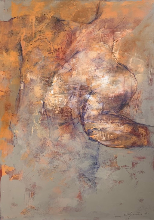 Nude, Michal Bajsarowicz, contemporary painting