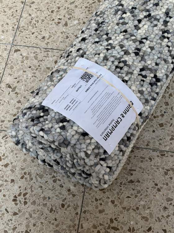 Tapis Brink and Campman Pebble Gris Froid Neuf – Brink & Campman, Wool (photo 9 of 14)