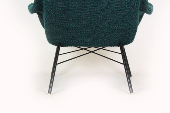 Image 1 of Wingback Lounge Chair van Miroslav Navrátil, Tsjecho-Slowakije, jaren 60