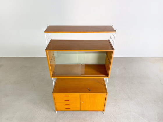 Image 1 of DDR ladder shelf Sybille Vintage wall shelf Midcentury Stralsund II