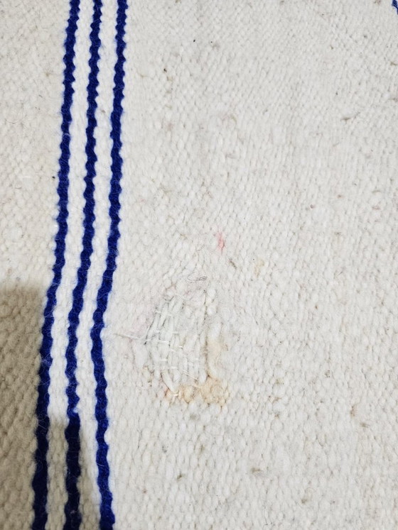 Antique Berber Kilim Rug - Unique Piece 390cm x 175cm – Rugs & carpets, Cotton, Wool (photo 2 of 9)