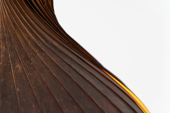 Image 1 of Large pine pendant light by Hans-Agne Jakobsson for Ellysett Markaryd (Sweden,1960s).