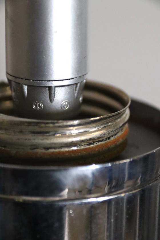 Image 1 of Goffredo Reggiani – Organ / Chrome Tube Floor Lamp – Italy – 1970s