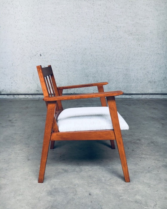Image 1 of Ensemble de fauteuils de style hollandais moderne du milieu du siècle, Pays-Bas, années 1950