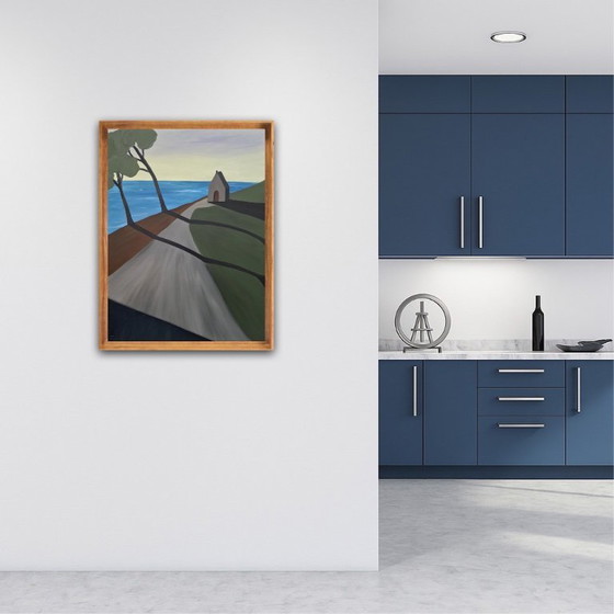 Image 1 of Öl auf bespanntem Keilrahmen 81x60cm.  Wird ohne Rahmen verkauft