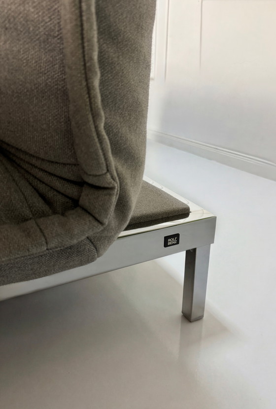 Image 1 of Rolf Benz Nova Designbank Grau Bank Schlaffunktion