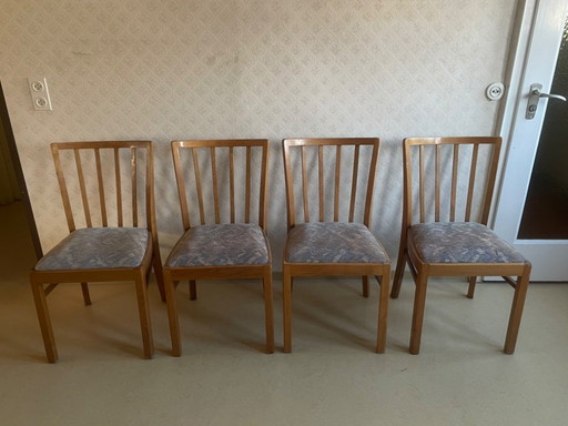 4 Mid Century Chairs