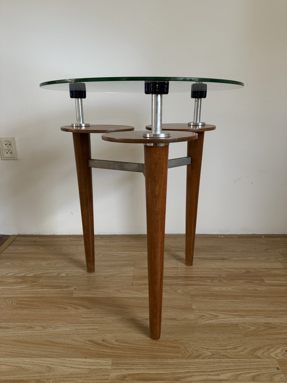 Image 1 of Bořek Šípek Table - Verre, bois et perle