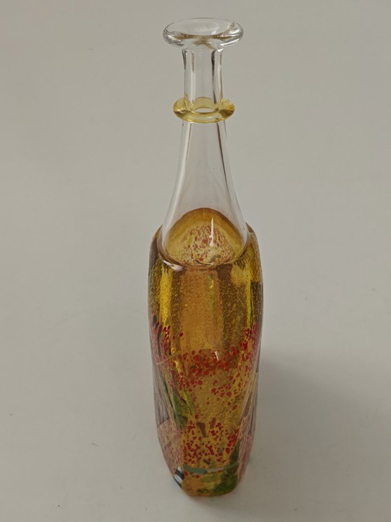 Beautiful Yellow Vase by Bertil Vallien for Kosta Boda Type Satelitte – Glass (photo 3 of 9)