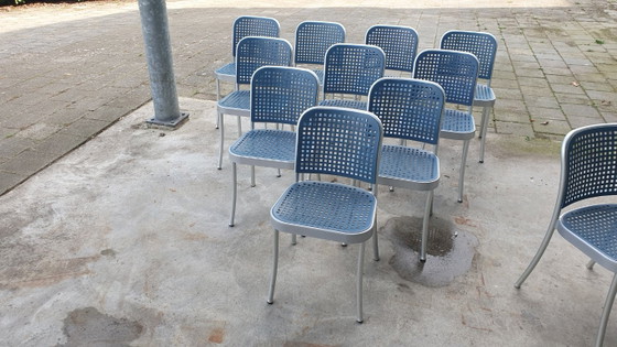 10x (+1) DePadova Silver Chair De Padova design chairs Italy, Dining chairs, Plastic (photo 2 of 14)