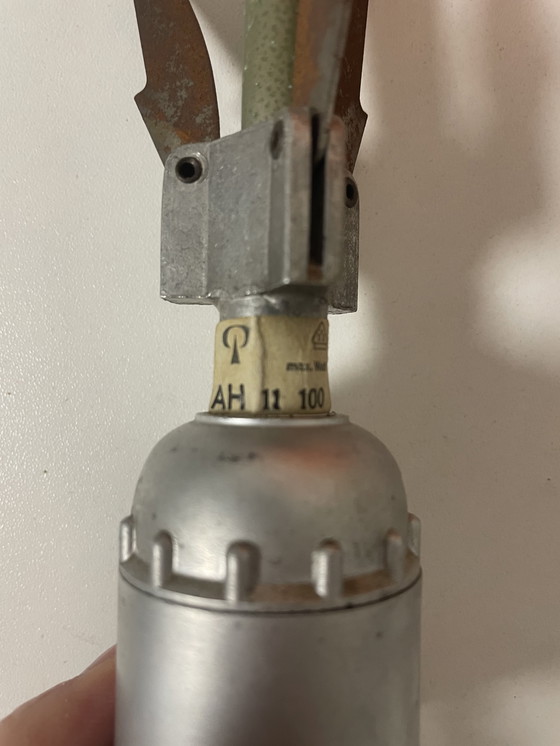 Image 1 of lampe à suspension vintage van Peill & Putzler, verre opalin oranje