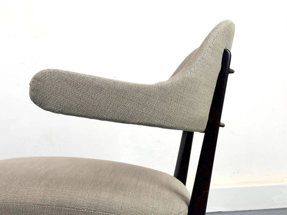 Poltrone lounge con nuovo tessuto, anni '50, Set di 2 – Legno, Mid Century Modern (photo 7 of 23)
