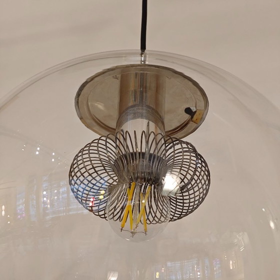 Lampada a sospensione vintage Peill & Putzler in vetro – Lampade a sospensione (photo 7 of 7)