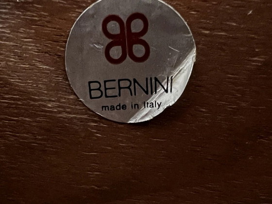 Image 1 of Walnut sideboard designed by Silvio Coppola for Bernini in the 1960s, an example of Made in Italy craftsmanship.