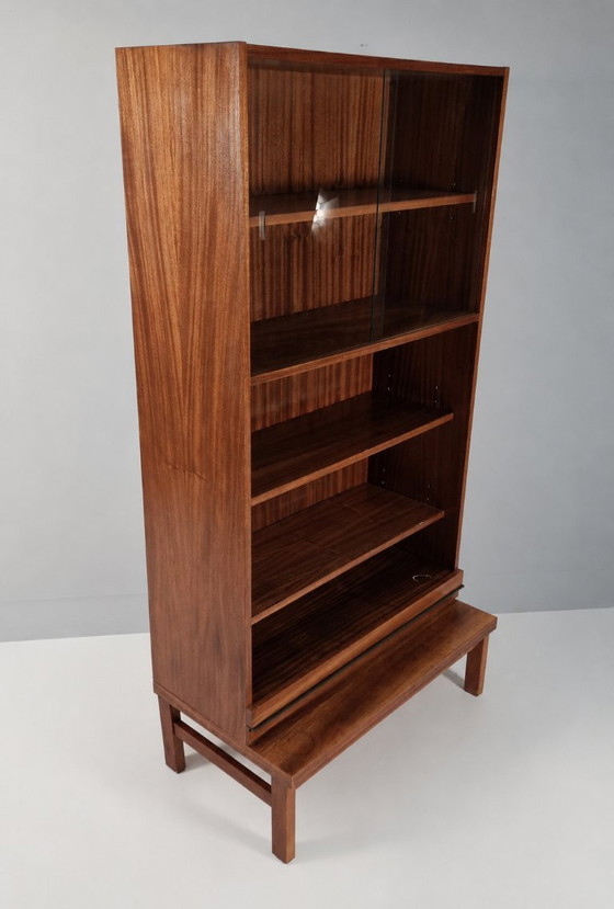 Bibliothèque vintage en hêtre, années 1970 – Vitrines, Wood (photo 6 of 9)