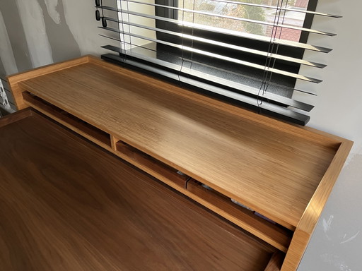 Lambert Modesto Secretaire (Bureau) Walnoot En Bamboe – Bamboo (photo 2 of 5)