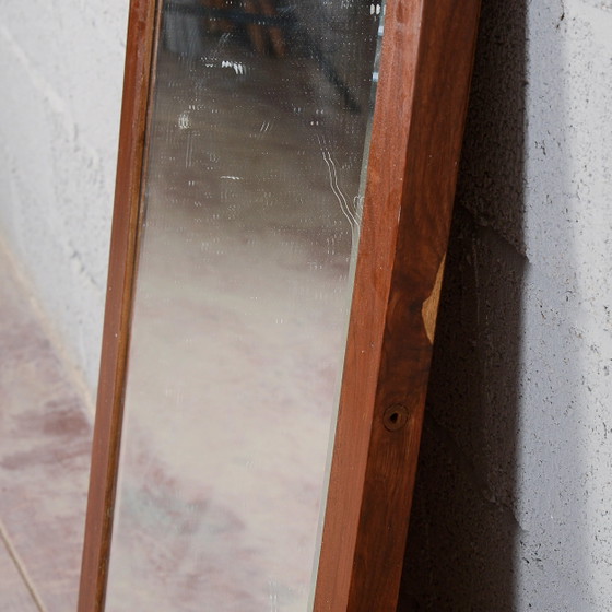 Art Deco Beveled Glass Mirror with Inlays – Wood (photo 5 of 8)