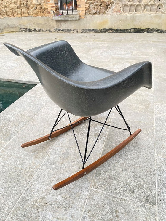 Image 1 of Fauteuil RAR Eames gris elephant grey zénith plastics herman miller