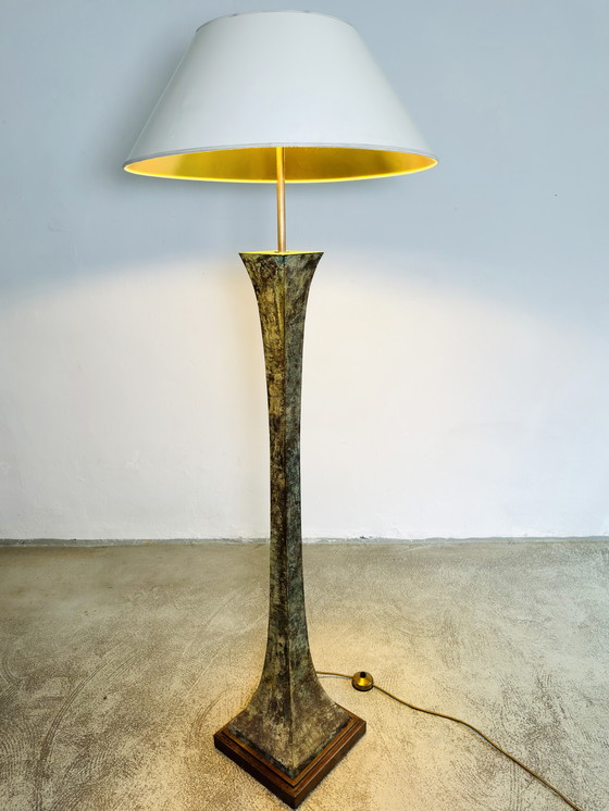 Image 1 of BRONZE-BODENLAMPE VON STEWART ROSS JAMES FÜR HANSSEN LIGHTING, VEREINIGTE STAATEN, 1960er Jahre
