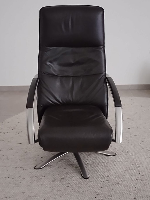 Luxe Elektrische Relaxzetel Twice TW002 (Maat M) – Leder & 3 Motoren