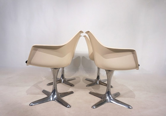 Image 1 of Set of four Arkana 116 dining chairs by Maurice Burke, 1960