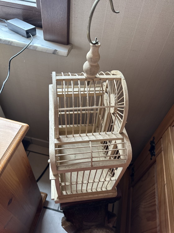 Image 1 of Dekorativer Vogelkäfig aus Holz